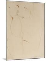 Cariatide-Amedeo Modigliani-Mounted Giclee Print