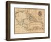 Caribbean, 1806-Andrew Arrowsmith-Framed Premium Giclee Print