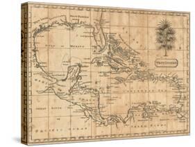 Caribbean, 1806-Andrew Arrowsmith-Stretched Canvas