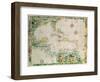 Caribbean and the Gulf, 1538-null-Framed Giclee Print