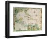 Caribbean and the Gulf, 1538-null-Framed Giclee Print