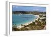 Caribbean, Anguilla. View of Boats in Harbor-Alida Latham-Framed Photographic Print