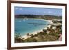 Caribbean, Anguilla. View of Boats in Harbor-Alida Latham-Framed Photographic Print