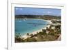 Caribbean, Anguilla. View of Boats in Harbor-Alida Latham-Framed Photographic Print