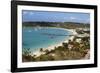 Caribbean, Anguilla. View of Boats in Harbor-Alida Latham-Framed Photographic Print