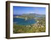 Caribbean, Antigua and Barbuda, English Harbour from Shirley's Heights-Michele Falzone-Framed Photographic Print