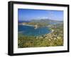 Caribbean, Antigua and Barbuda, English Harbour from Shirley's Heights-Michele Falzone-Framed Photographic Print