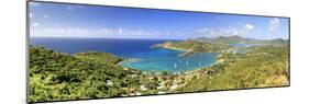 Caribbean, Antigua and Barbuda, English Harbour from Shirley's Heights-Michele Falzone-Mounted Photographic Print