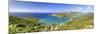 Caribbean, Antigua and Barbuda, English Harbour from Shirley's Heights-Michele Falzone-Mounted Photographic Print