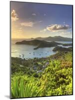 Caribbean, Antigua and Barbuda, English Harbour from Shirley's Heights-Michele Falzone-Mounted Photographic Print