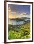 Caribbean, Antigua and Barbuda, English Harbour from Shirley's Heights-Michele Falzone-Framed Photographic Print