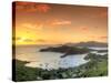 Caribbean, Antigua and Barbuda, English Harbour from Shirley's Heights-Michele Falzone-Stretched Canvas