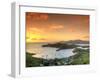 Caribbean, Antigua and Barbuda, English Harbour from Shirley's Heights-Michele Falzone-Framed Photographic Print