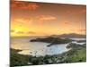 Caribbean, Antigua and Barbuda, English Harbour from Shirley's Heights-Michele Falzone-Mounted Photographic Print