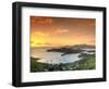 Caribbean, Antigua and Barbuda, English Harbour from Shirley's Heights-Michele Falzone-Framed Photographic Print