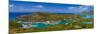 Caribbean, Antigua, English Harbour from Shirley Heights-Alan Copson-Mounted Photographic Print