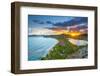 Caribbean, Antigua, Galley Bay, Galley Bay Beach, Sunrise-Alan Copson-Framed Photographic Print