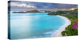 Caribbean, Antigua, Galley Bay, Galley Bay Beach-Alan Copson-Stretched Canvas