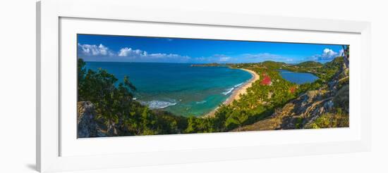 Caribbean, Antigua, Galley Bay, Galley Bay Beach-Alan Copson-Framed Photographic Print