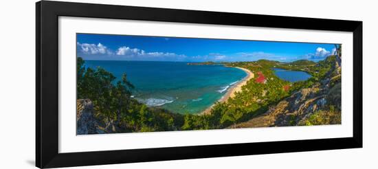 Caribbean, Antigua, Galley Bay, Galley Bay Beach-Alan Copson-Framed Photographic Print