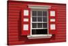 Caribbean, Antigua, St. John'S, Heritage Quay, Traditional Shutters-Alan Copson-Stretched Canvas