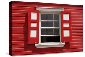 Caribbean, Antigua, St. John'S, Heritage Quay, Traditional Shutters-Alan Copson-Stretched Canvas