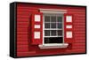 Caribbean, Antigua, St. John'S, Heritage Quay, Traditional Shutters-Alan Copson-Framed Stretched Canvas