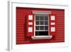 Caribbean, Antigua, St. John'S, Heritage Quay, Traditional Shutters-Alan Copson-Framed Photographic Print