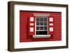 Caribbean, Antigua, St. John'S, Heritage Quay, Traditional Shutters-Alan Copson-Framed Photographic Print