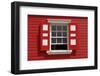 Caribbean, Antigua, St. John'S, Heritage Quay, Traditional Shutters-Alan Copson-Framed Photographic Print