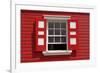 Caribbean, Antigua, St. John'S, Heritage Quay, Traditional Shutters-Alan Copson-Framed Photographic Print