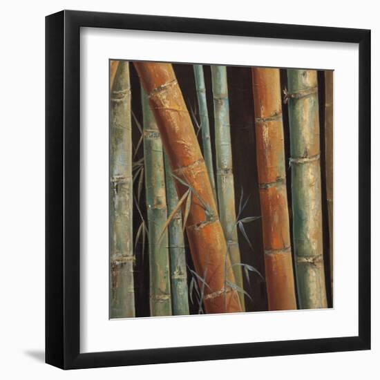 Caribbean Bamboo II-Tita Quintero-Framed Giclee Print