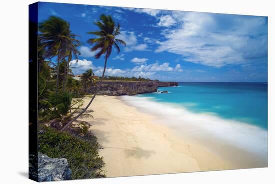 Caribbean, Barbados, Bottom Bay, Bottom Bay Beach-Alan Copson-Stretched Canvas