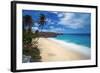 Caribbean, Barbados, Bottom Bay, Bottom Bay Beach-Alan Copson-Framed Photographic Print