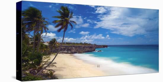Caribbean, Barbados, Bottom Bay, Bottom Bay Beach-Alan Copson-Stretched Canvas