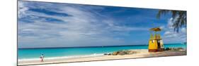 Caribbean, Barbados, Oistins, Miami Beach or Enterprise Beach, Lifeguard Lookout-Alan Copson-Mounted Photographic Print