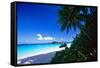 Caribbean Beach, Saint John, USVI-George Oze-Framed Stretched Canvas