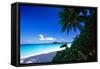 Caribbean Beach, Saint John, USVI-George Oze-Framed Stretched Canvas