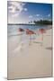 Caribbean Beach With Pink Flamingos, Aruba-George Oze-Mounted Photographic Print