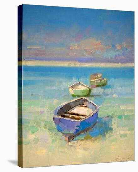 Caribbean Beach-Vahe Yeremyan-Stretched Canvas