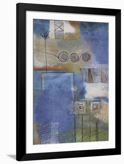 Caribbean Breeze-Dominique Gaudin-Framed Art Print