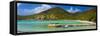 Caribbean, British Virgin Islands, Jost Van Dyke, Great Harbour-Alan Copson-Framed Stretched Canvas