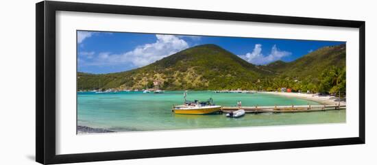 Caribbean, British Virgin Islands, Jost Van Dyke, Great Harbour-Alan Copson-Framed Photographic Print