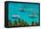 Caribbean, British Virgin Islands, Jost Van Dyke, White Bay-Alan Copson-Framed Stretched Canvas