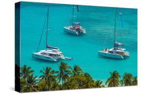 Caribbean, British Virgin Islands, Jost Van Dyke, White Bay-Alan Copson-Stretched Canvas
