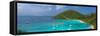 Caribbean, British Virgin Islands, Jost Van Dyke, White Bay-Alan Copson-Framed Stretched Canvas