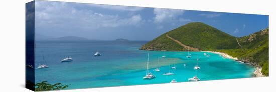 Caribbean, British Virgin Islands, Jost Van Dyke, White Bay-Alan Copson-Stretched Canvas