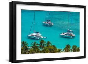 Caribbean, British Virgin Islands, Jost Van Dyke, White Bay-Alan Copson-Framed Photographic Print