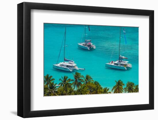 Caribbean, British Virgin Islands, Jost Van Dyke, White Bay-Alan Copson-Framed Photographic Print