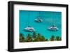 Caribbean, British Virgin Islands, Jost Van Dyke, White Bay-Alan Copson-Framed Photographic Print